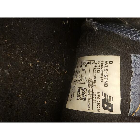 New Balance Womens Shoes Size 7 515 Classic Running Sneakers WL515TNB‎ Lace READ - Picture 6 of 7